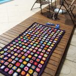 MANTA COLORIDA DE SQUARES 100% PRONTA
